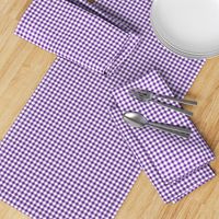 small purple white buffalo plaid