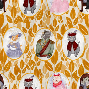 18th century kitties large