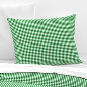 small green white buffalo plaid