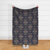 Rococo Navy - Large