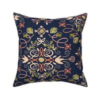 Rococo Navy - Large