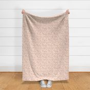 Sparkly Bokeh Pattern - Peach Blush Color