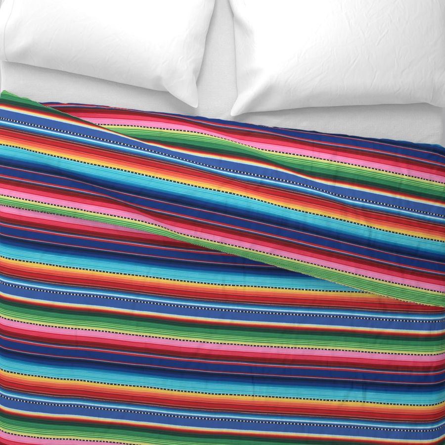 Mexican stripes - diagonal - medium