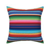 Mexican stripes - diagonal - medium