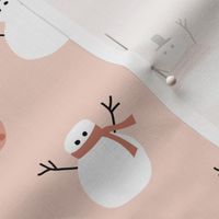 Silly Snowmen pink