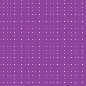 Tiny polkadots on purple 