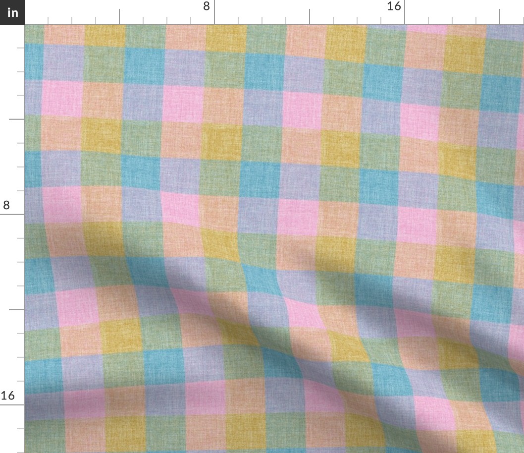 Buffalo plaid pastel mix