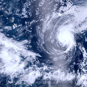 199-12 Hurricanes Iselle and Julio Approaching Hawaii