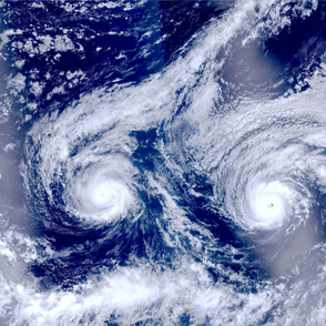 199-14 Hurricanes Madeline and Lester
