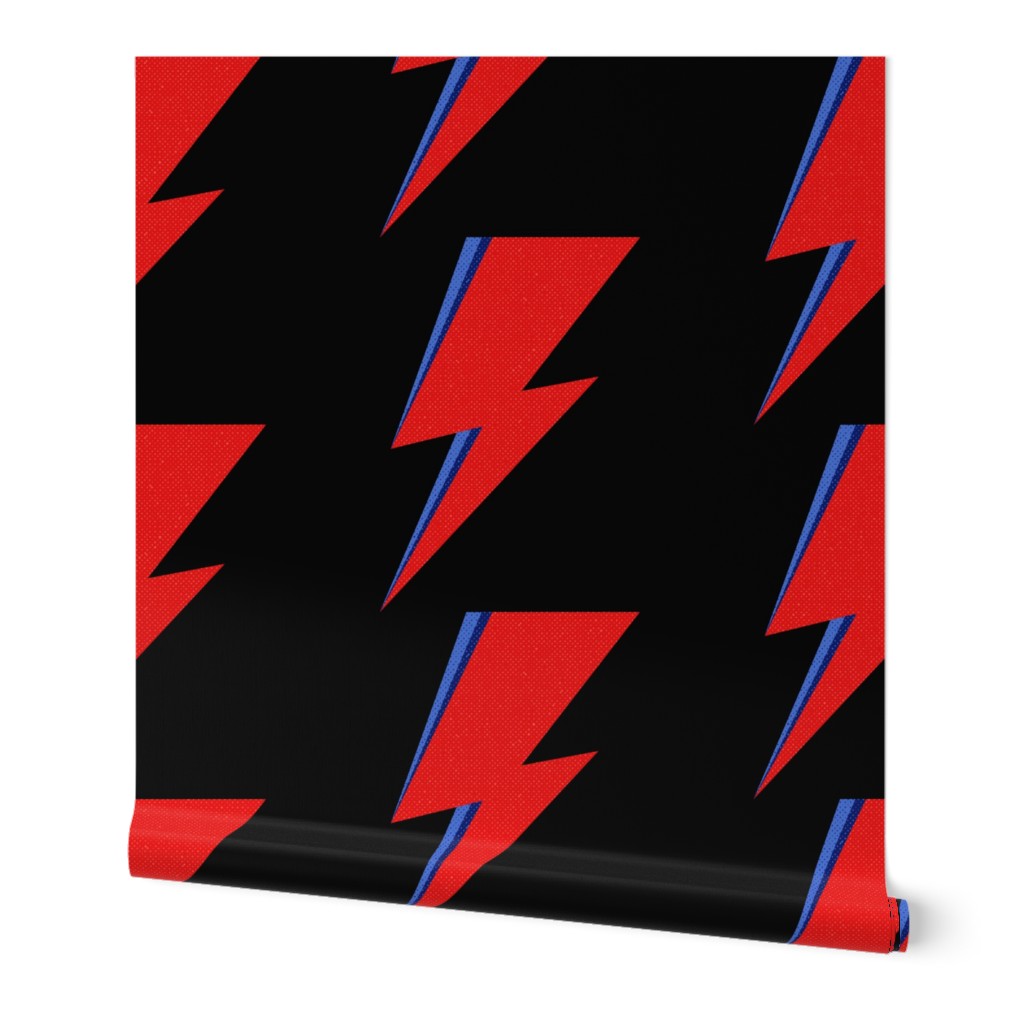 Small Scale - Ziggy Lightning Bolt Black