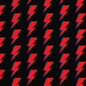 Small Scale - Ziggy Lightning Bolt Black