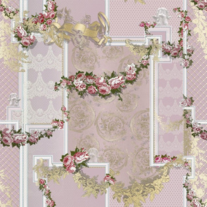 Rococo Rose Garlands- p18