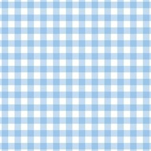 blue gingham