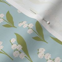 Lily of the valley - Light blue