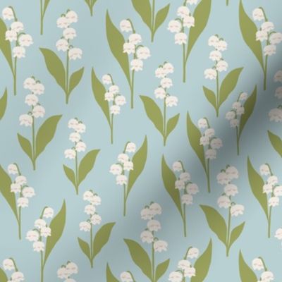 Lily of the valley - Light blue