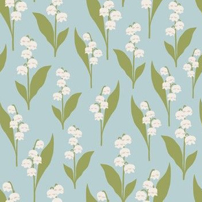 Lily of the valley - Light blue