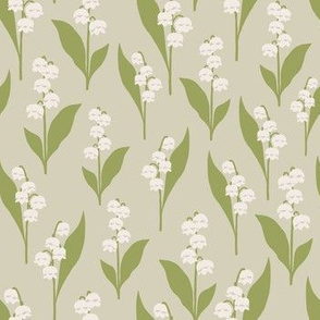 Lily of the valley - beige