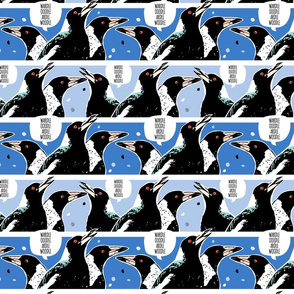 Magpie Talk blue small