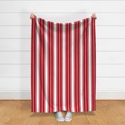 Cherry Orchard Red and White Horizontal French Stripe