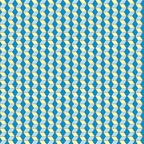 DJ_24_2_Turquoise & Yellow Cubes of Illusion_8x6