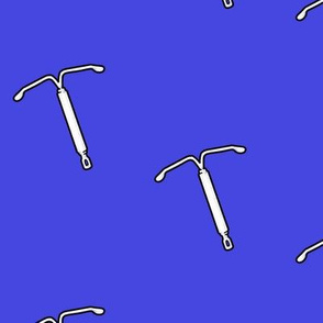 IUD Contraceptive Birth Control in Blue, XL