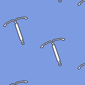 IUD Contraceptive Birth Control in Light Blue, XL