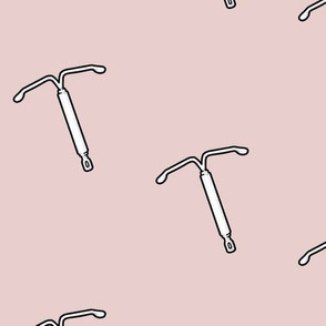 IUD Contraceptive Birth Control in Pink, XL