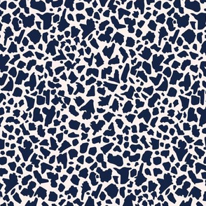 Giraffe Fur- Small - Indigo Blush