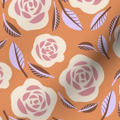 Desert Rose-Peach and Lilac