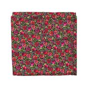 Rockabilly Roses Dark Small