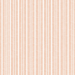 simple peachy cream white stripe pattern