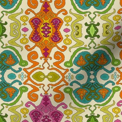 fantastical ikat cream