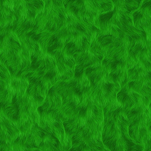 green faux fur texture seamless