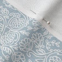 Batik Rococo Baby Blue