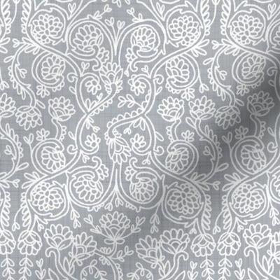 Batik Rococo Ultimate Grey