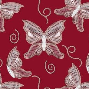 Leah's Butterfly Dreams- Red