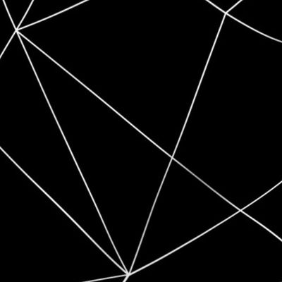 Black White Geo Abstract Lines Seamless