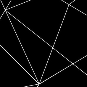 Black White Geo Abstract Lines Seamless