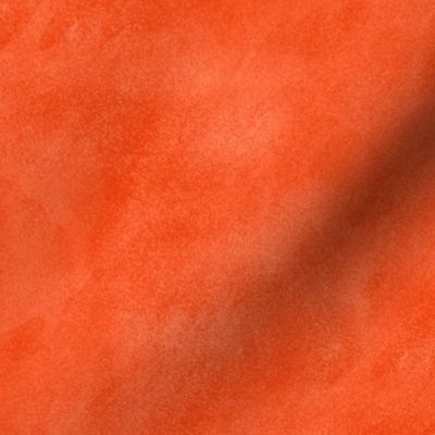 Watercolor Texture - Orange Red Color