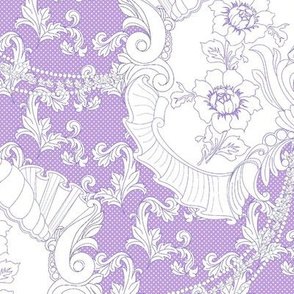 Rococo Rose - Large Lilac