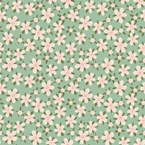 Starburst flower-Green Meadow