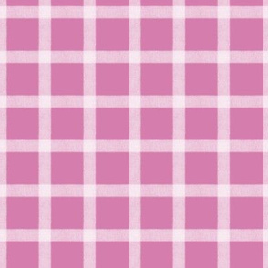 Pink gingham big