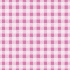 Pink gingham small