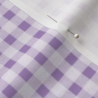 Lilac gingham small