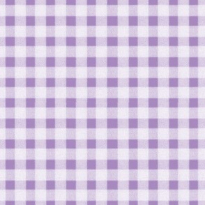 Lilac gingham small