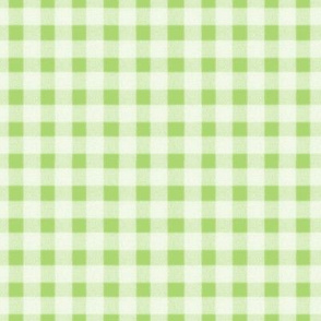 Green gingham small 