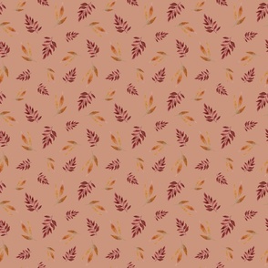 Autumn Leaves Beige Small