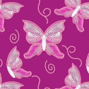 Leah's Butterfly Dreams - Pink