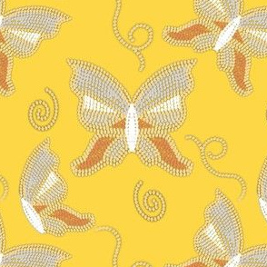 Leah's Butterfly Dreams- Yellow