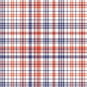 MINI USA plaid fabric - July 4th - bright